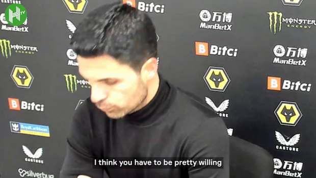 Arteta on Martinelli's red card: 'It's the first time I've seen this'